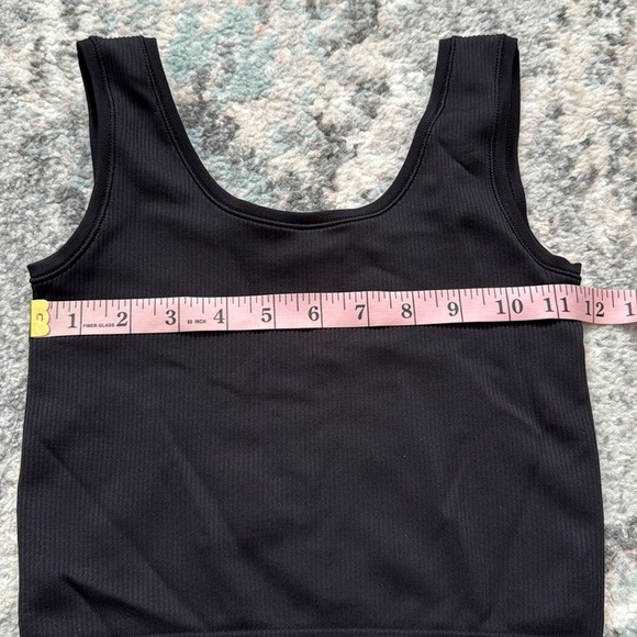 Bundle of Girls Athleta Ribbed Black Tank Tops - Picture 8 of 9